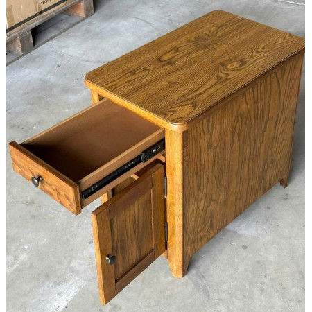 P2808-32 : Tủ Góc , Tủ Trang Trí - Màu Nâu Hạt Dẻ